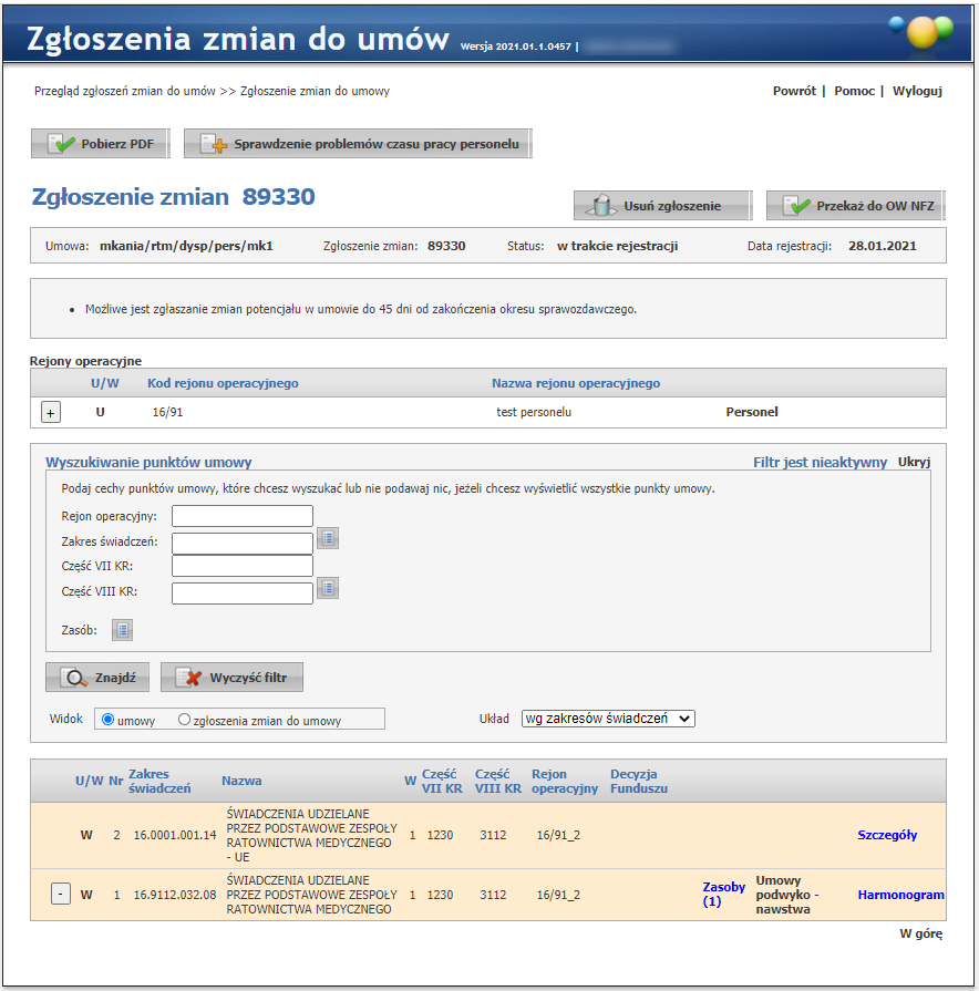 Automatyczne Generowanie Zmian Do Um W Zg Oszenie Zmian Dla Um W Rtm